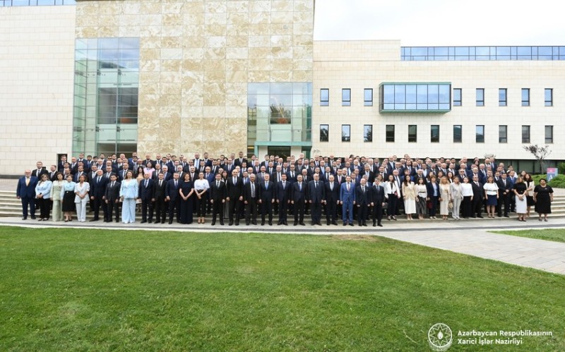 Diplomatik xidmət orqanlarının rəhbərlərinin IX müşavirəsinin açılışı olub - FOTO