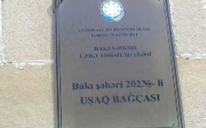 Bakıda yerləşən bağçada nöqsanlar AŞKARLANDI