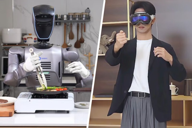 Çində internetlə idarə olunan robot nahar yeməyi hazırlayıb