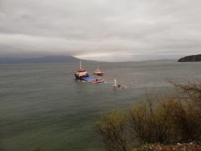 Husilər vurulan gəminin ekipaj heyətini qaçırdı