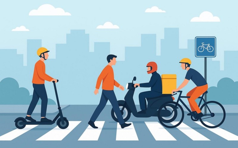 Skuter, moped və velosiped sürücülərinə ÇAĞIRIŞ