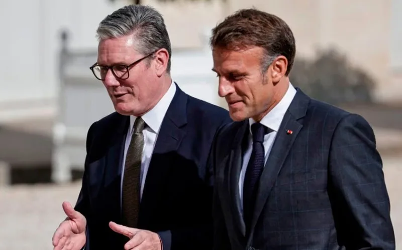 Starmer və Makron Rusiyaya təzyiqləri artırmaq barədə razılığa gəlib