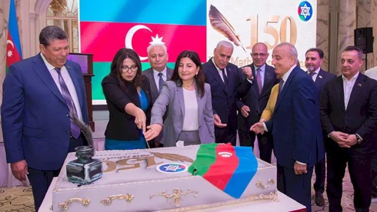Milli Mətbuatın 150 illiyi münasibətilə tədbir keçirildi - FOTOLAR
