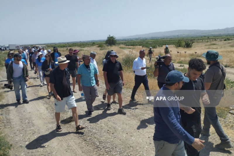 Dünya səyyahlarının Qarabağ və Şərqi Zəngəzura səfəri başa çatıb