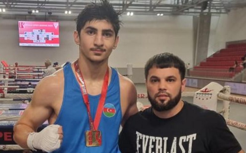 Boksçumuz Portuqaliyada qızıl medal qazandı