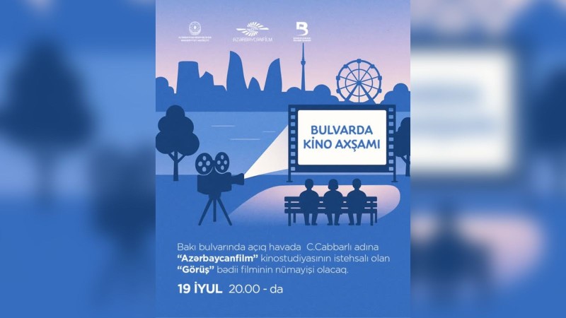 Bulvarda kino axşamı olacaq