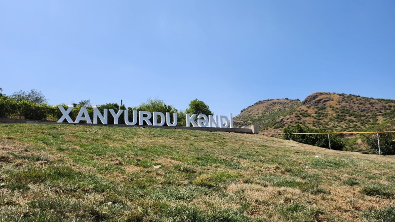 Köç karvanı Xocalı rayonunun Xanyurdu kəndinə çatıb