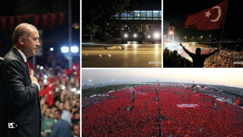 Bu gün Türkiyədə Demokratiya və Milli Birlik Günüdür