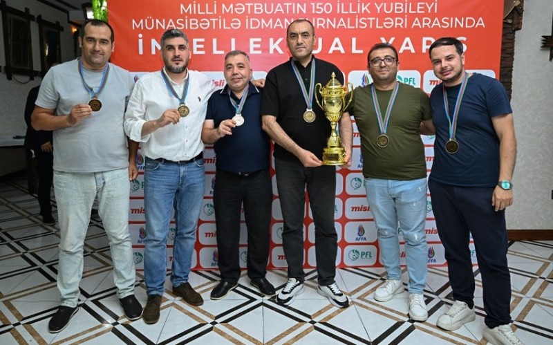 PFL və AFFA idman jurnalistləri arasında intellektual yarış keçirib