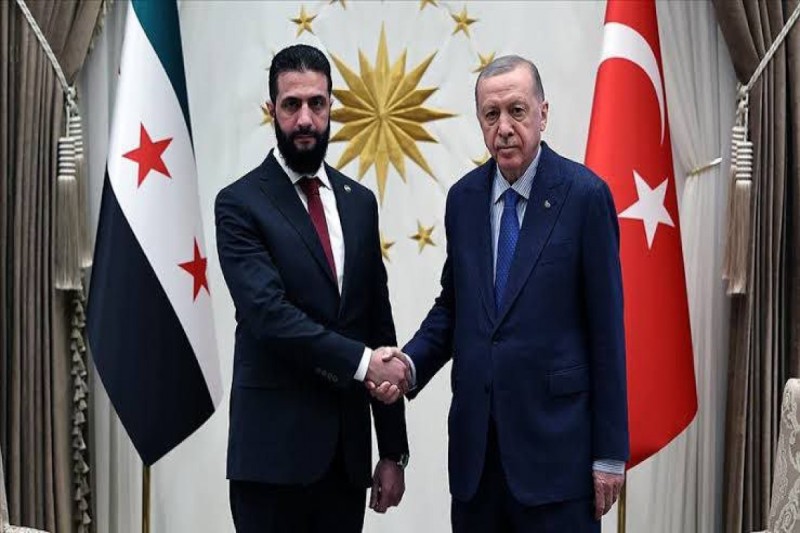 Ərdoğan Əhməd əl Şaraa ilə telefon danışığı apardı