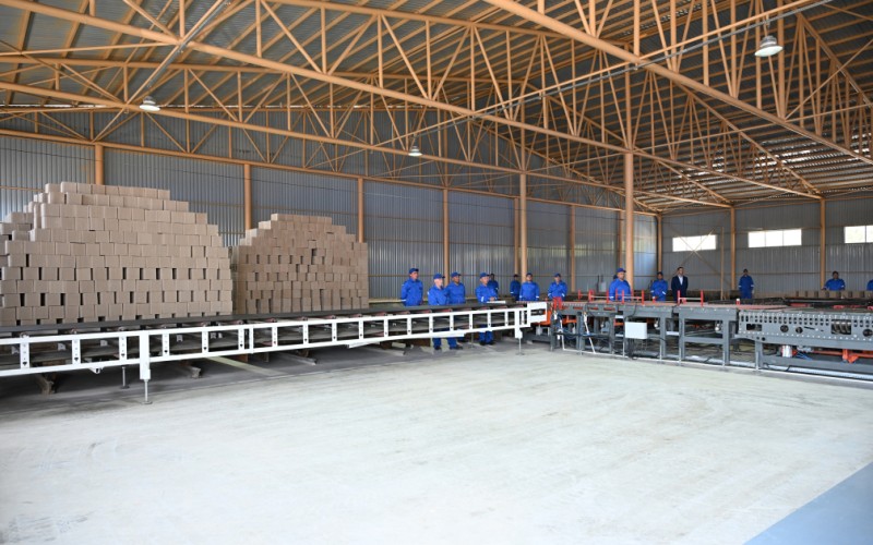 Xocalı kərpic zavodunun açılışı olub