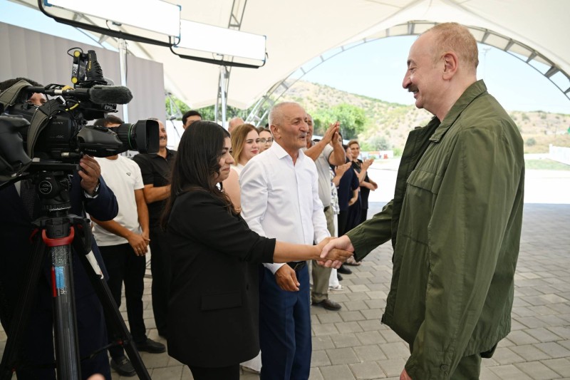 Azərbaycan Prezidenti: Daha heç kim bizi bu yerlərdən çıxara bilməz