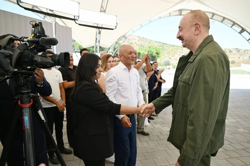 Azərbaycan Prezidenti: Daha heç kim bizi bu yerlərdən çıxara bilməz