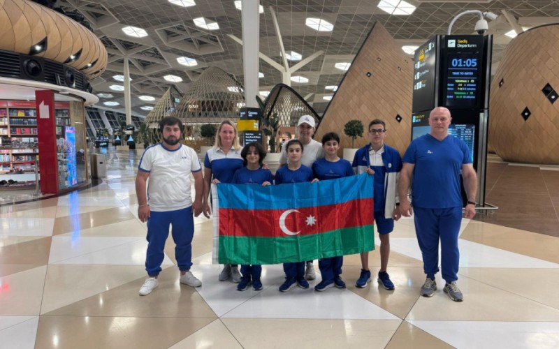 Gimnastlarımız Xorvatiyaya yollandı