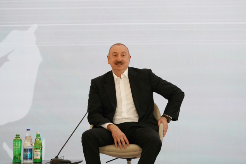 İlham Əliyev Şuşa Forumunda öz siyasətinin təməl prinsiplərini sadalayıb