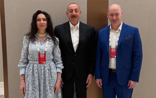 Prezidentlə fotolarını paylaşaraq təşəkkür etdi - FOTOLAR