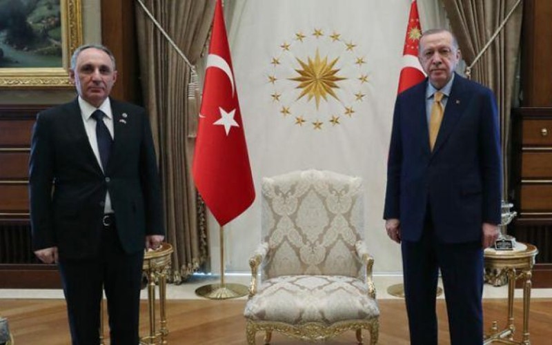 Ərdoğan Kamran Əliyevi qəbul etdi
