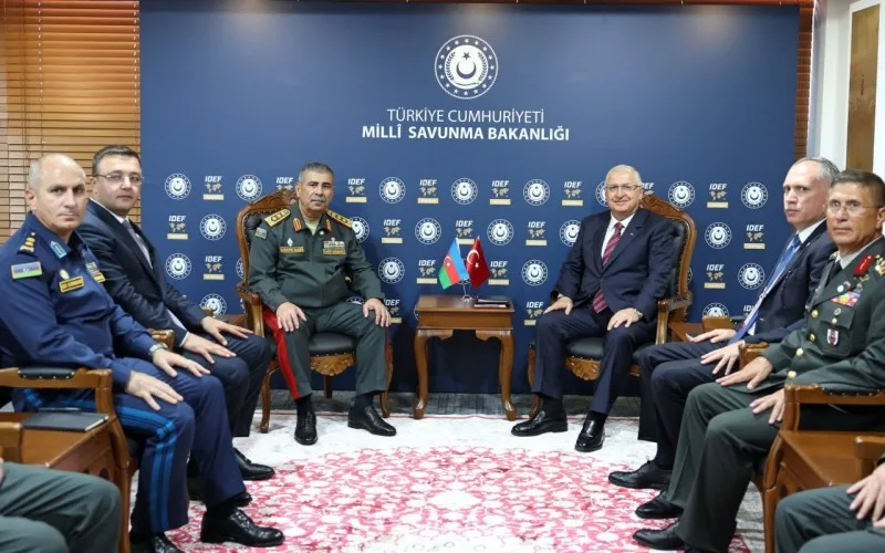 Zakir Həsənov Türkiyə müdafiə naziri ilə memorandum imzaladı