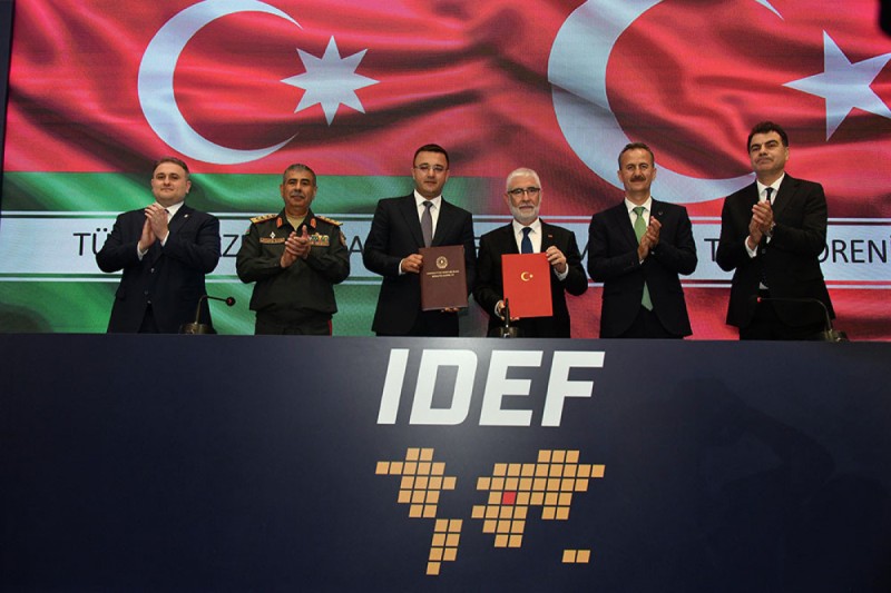 IDEF 2025”-də imzalanma mərasimi keçirilib