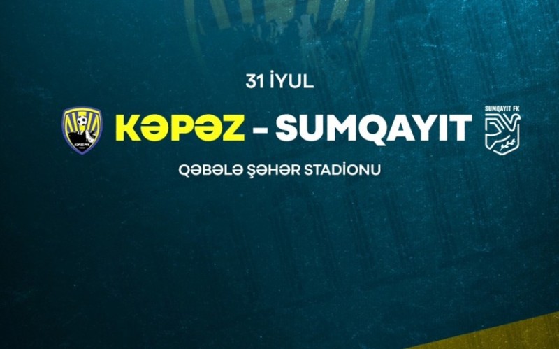 Kəpəzlə Sumqayıt yoxlama matçında üz-üzə gələcəklər