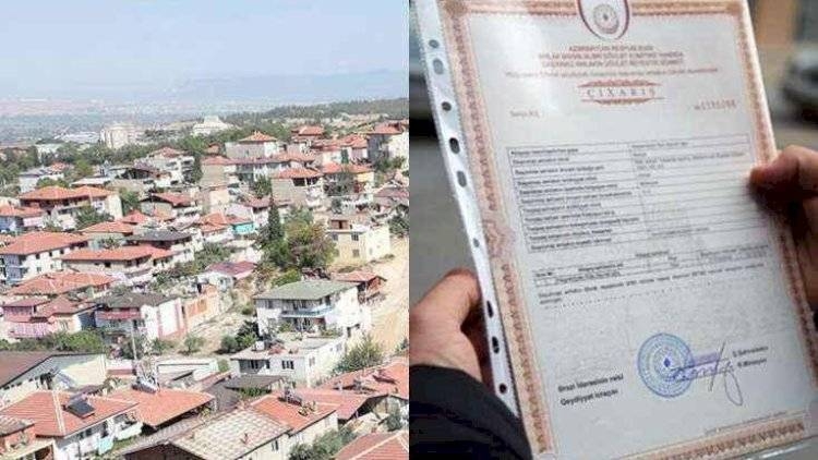 Sənədsiz evlərə çıxarışların verilməsində YENİLİK: 15 gün...
