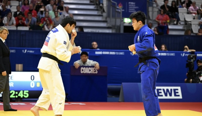 Cüdoçumuz Universiadada gümüş medal qazandı