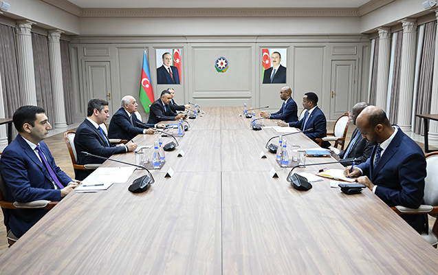 Əli Əsədov Somalinin XİN rəhbəri ilə görüşdü - FOTO
