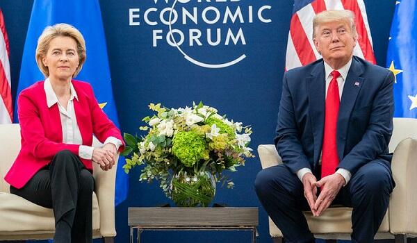 Trampla Leyen arasında görüş keçirilir