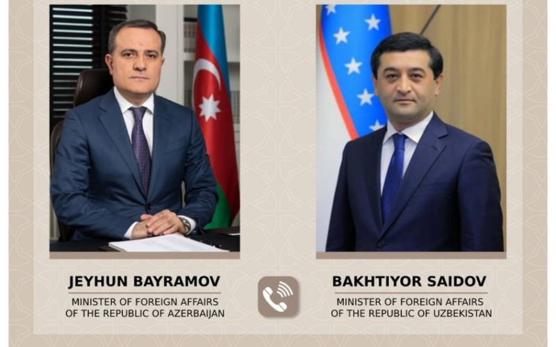 Ceyhun Bayramovla Baxtiyor Saidov arasında telefon danışığı olub