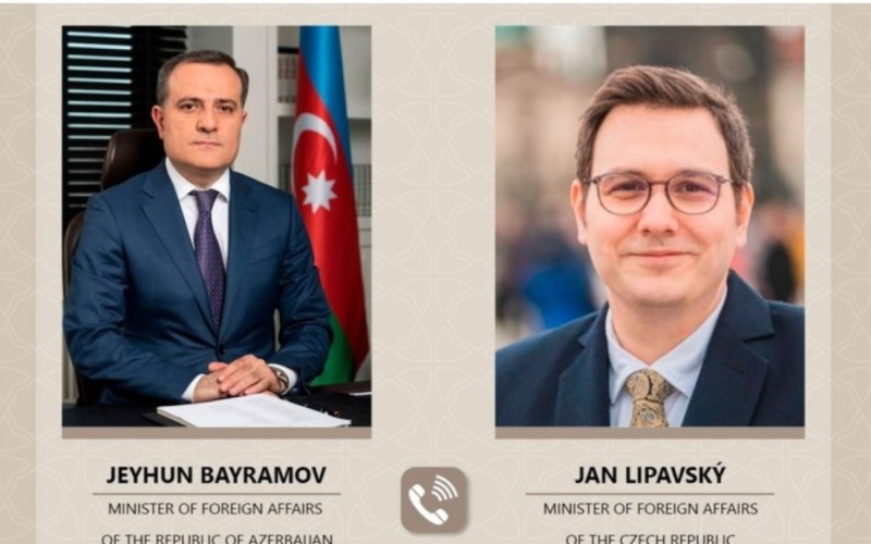 Ceyhun Bayramov çex həmkarı ilə müzakirə APARDI