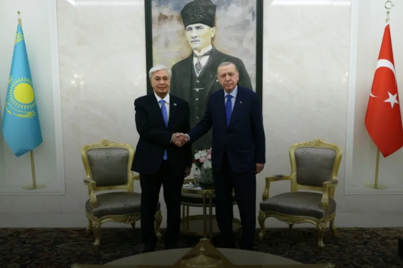 Tokayev Türkiyədə rəsmi səfərdədir