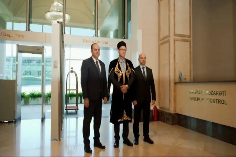 İsrailin yeni səfiri Bakıda - GÖRÜNTÜLƏR
