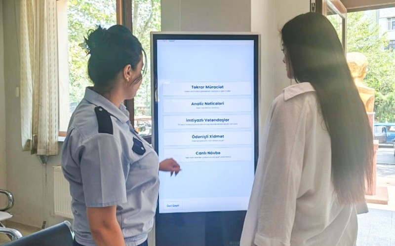 Daha üç tibb müəssisəsində elektron növbə sistemi qurulub