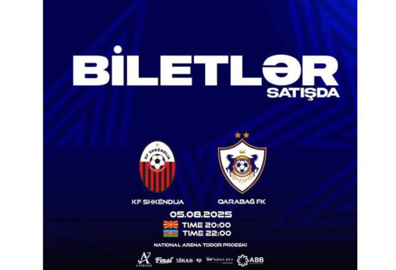 “Şkendiya” “Qarabağ”ın azarkeşlərinə 1000 bilet ayırdı