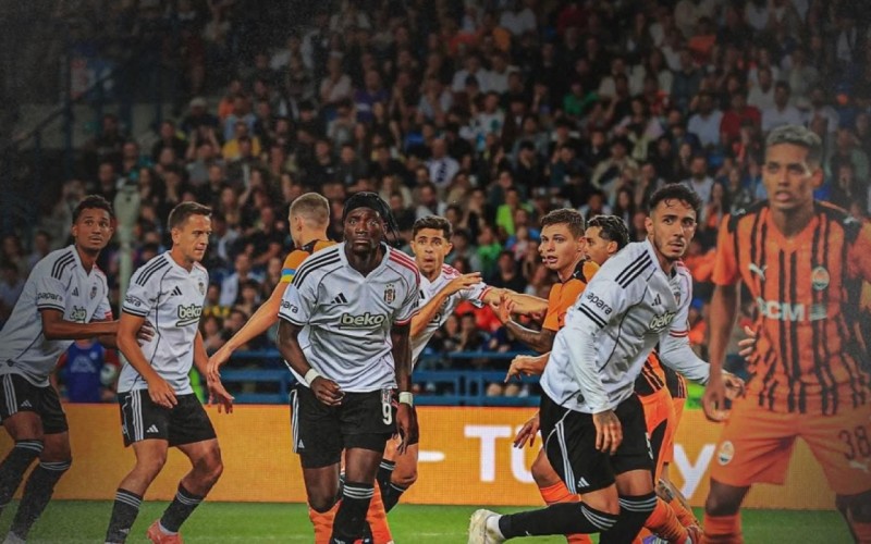 Beşiktaş səfərdə Şaxtyora məğlub olub