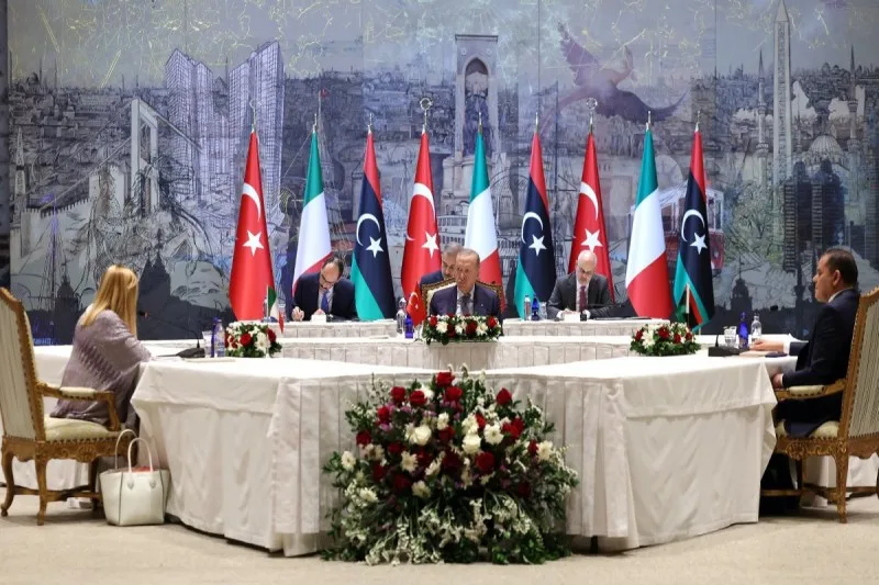 Türkiyə, İtaliya və Liviya liderləri arasında görüş keçirilir