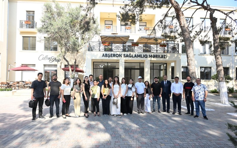 AHİK-in “Abşeron” mədə-bağırsaq təyinatlı sanatoriyasına mediatur təşkil olunub