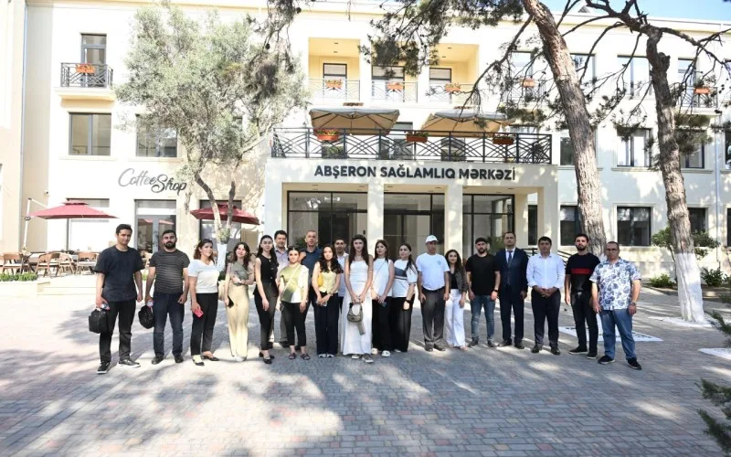 AHİK-in “Abşeron” mədə-bağırsaq təyinatlı sanatoriyasına mediatur təşkil olunub