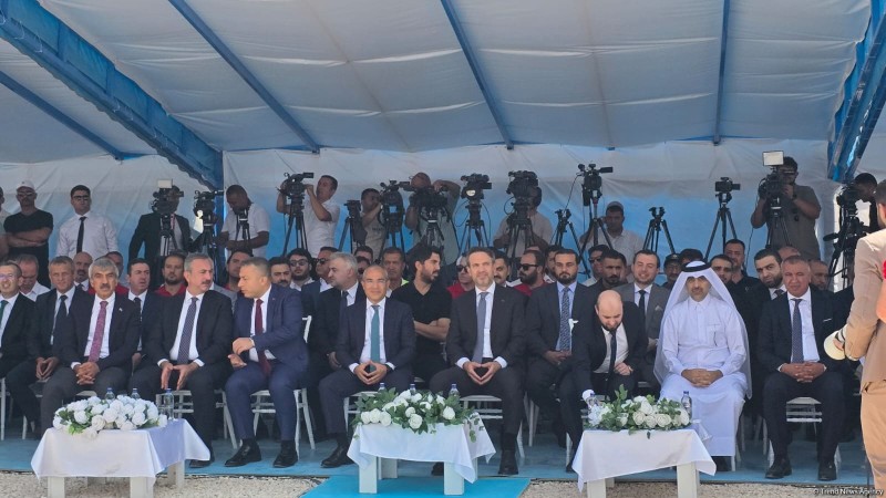 Azərbaycan qazının Suriyaya nəql olunma mərasimi keçirildi