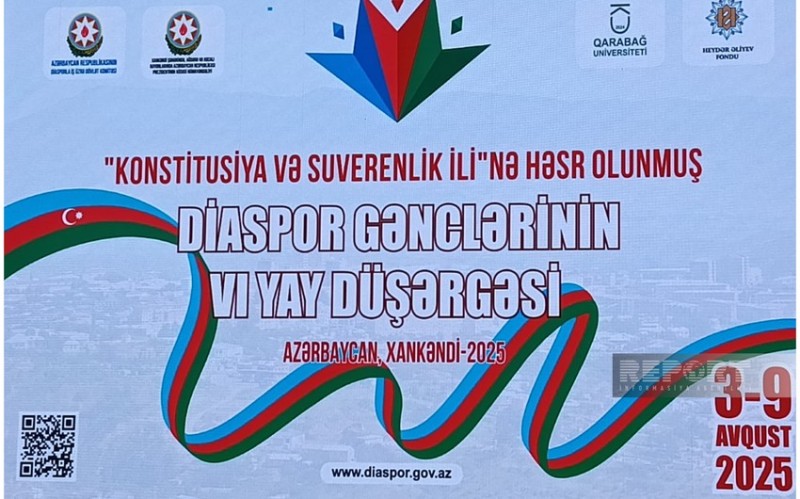 Xankəndidə Diaspor Gənclərinin VI Yay Düşərgəsi açılıb 
