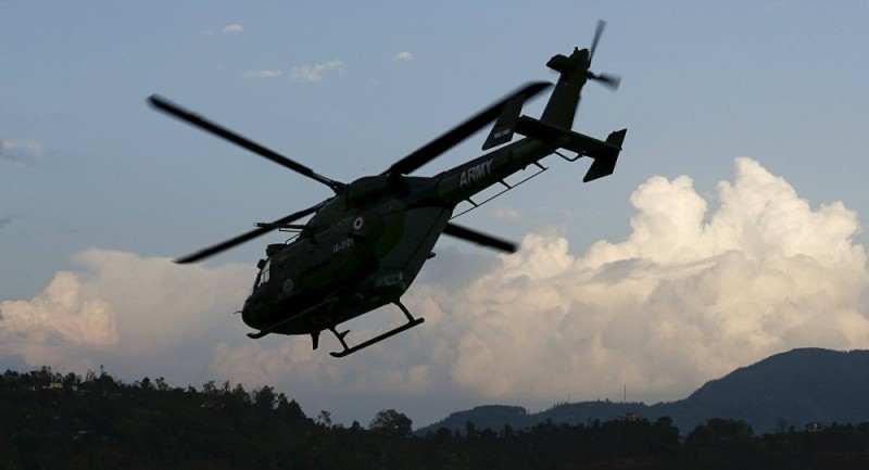 Qəbələdə yaralanan ərəb helikopterlə Bakıya gətirildi