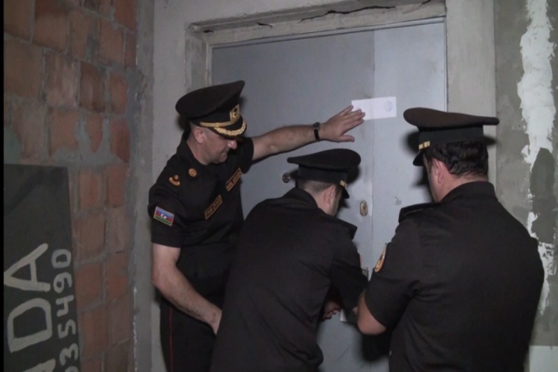  Bakıda mebel sexinin fəaliyyəti dayandırıldı - VİDEO