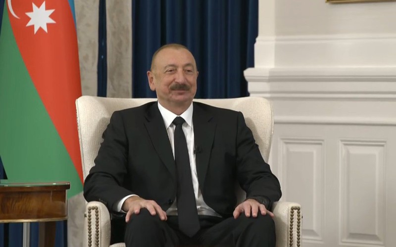 İlham Əliyevin ABŞ səfərinin nəticələri ilə bağlı mediaya müsahibəsi - VİDEO