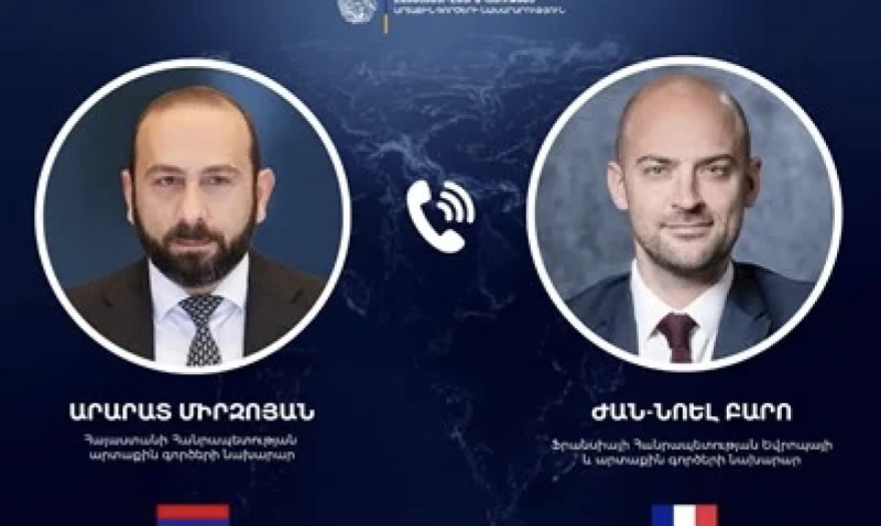 Ermənistan və Fransa xarici işlər nazirləri danışıqlar apardılar