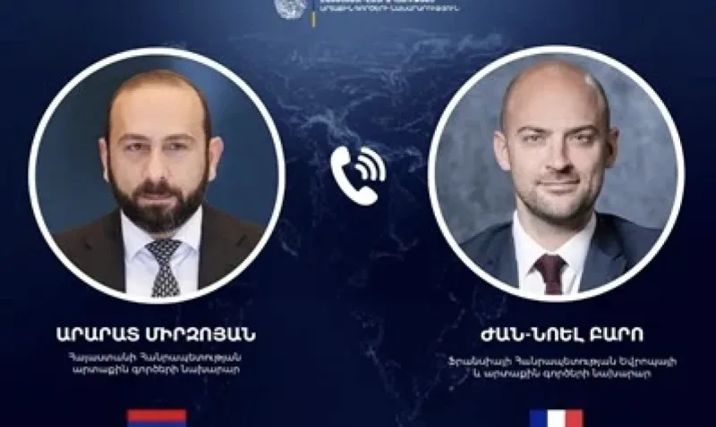 Ermənistan və Fransa xarici işlər nazirləri danışıqlar apardılar