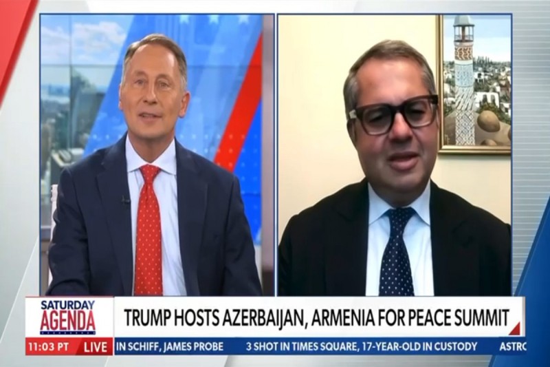 ABŞ-ın tanınmış televiziya kanalında Vaşinqton Zirvəsi müzakirə olunub - VİDEO