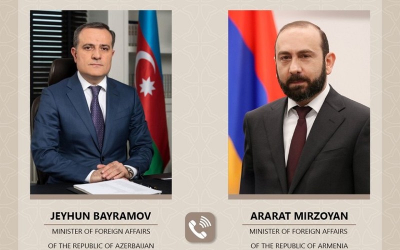 Ceyhun Bayramov Mirzoyanla Birgə Bəyannaməni müzakirə etdi