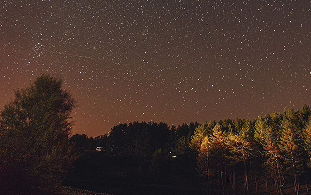 Əsrarəngiz meteor yağışından - Görüntülər