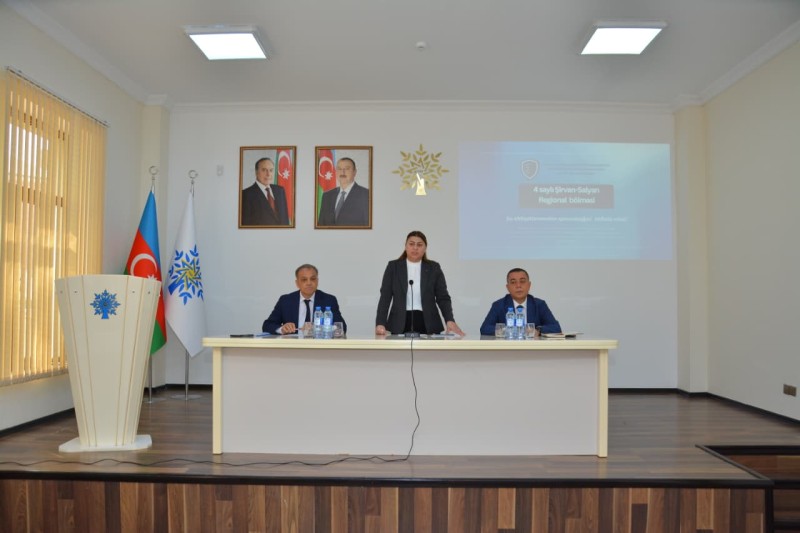 Salyanda “Su ehtiyatlarımızdan qanunauyğun istifadə edək!” adlı tədbir keçirildi