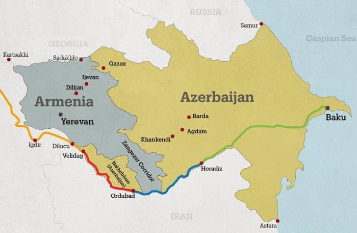 Ermənistan Zəngəzur dəhlizinə görə İrana zəmanət verib 